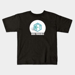 NFT Non Fungible Token Crypto Blockchain Collector Kids T-Shirt